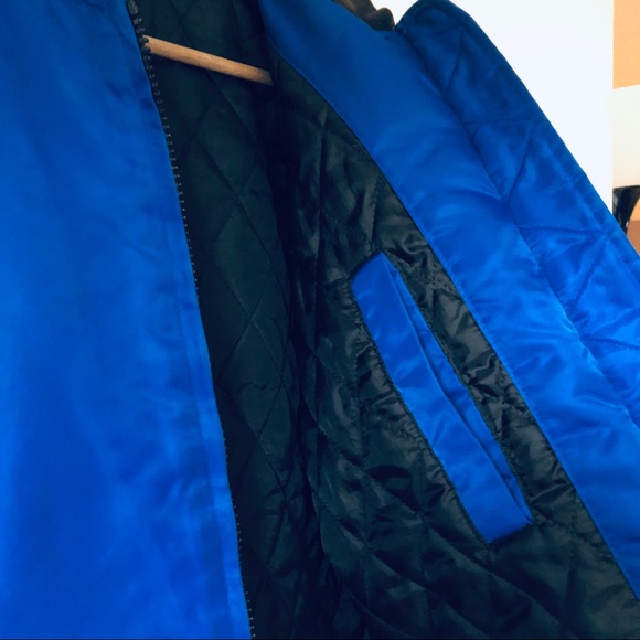 Vintage Guess USA Blue Windbreaker Jacket (L) - Picture 5 of 8